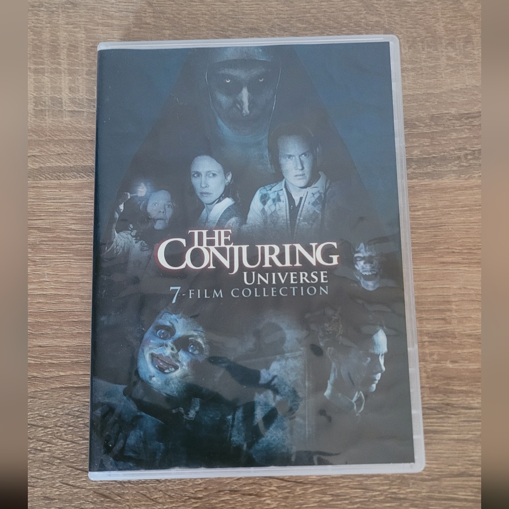 The Conjuring Universe 7-Film Collection DVD - Dark Blue Cover